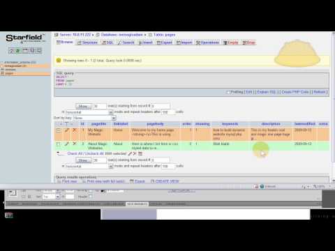 Part 2 How To Build Custom Php And Mysql Cms Website Software A Video Tutorial